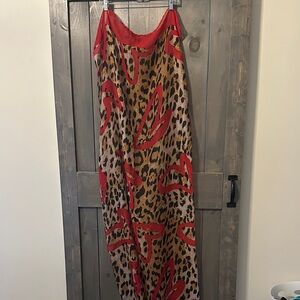 Leopard Print Scarf